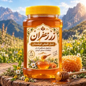 عسل بهاره طبیعی کرمان | زر زعفران
